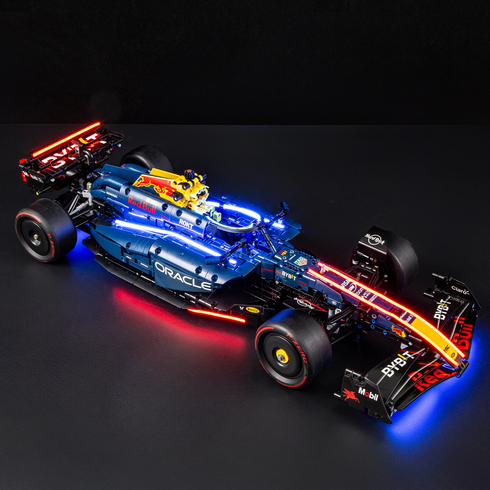 (K-G専用) ランプ3台セット Light Kit for LEGO Oracle Red Bull Racing RB20 F1 Car 42206