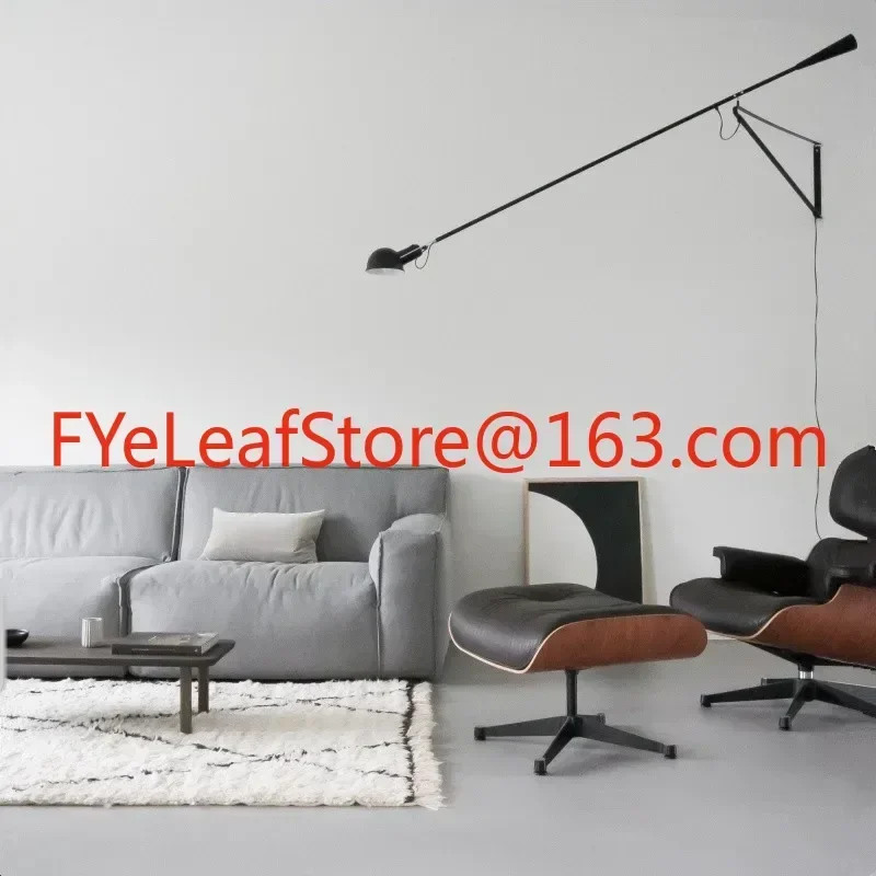 Customized Italian Flos 265 long arm wall lamp designer Nordic industrial wind rocker long pole minimalist art reading lamp 2