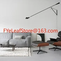 Customized Italian Flos 265 long arm wall lamp designer Nordic industrial wind rocker long pole minimalist art reading lamp 2