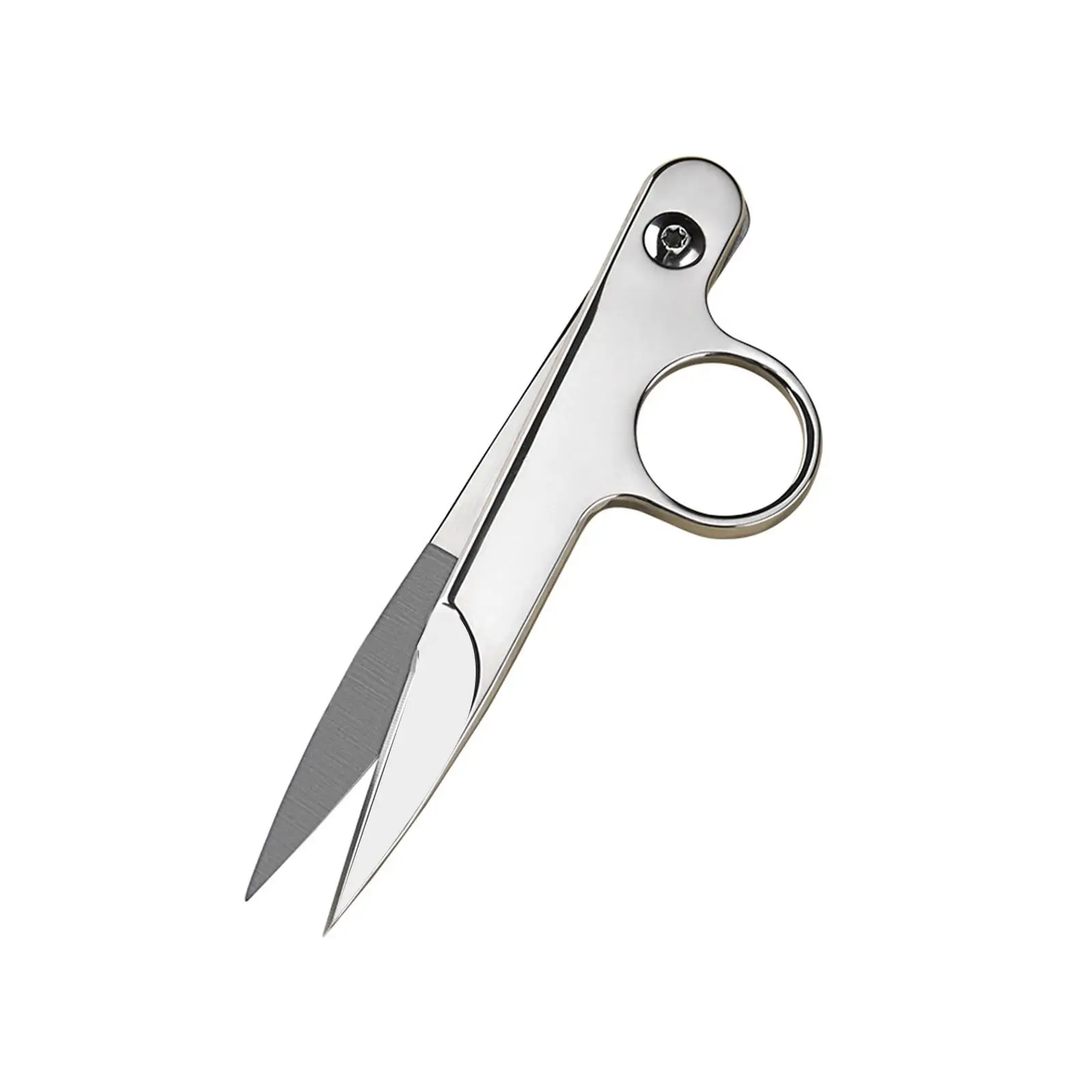 Thread Scissors, Ergonomic Rustproof Thread Clipper for Sewing