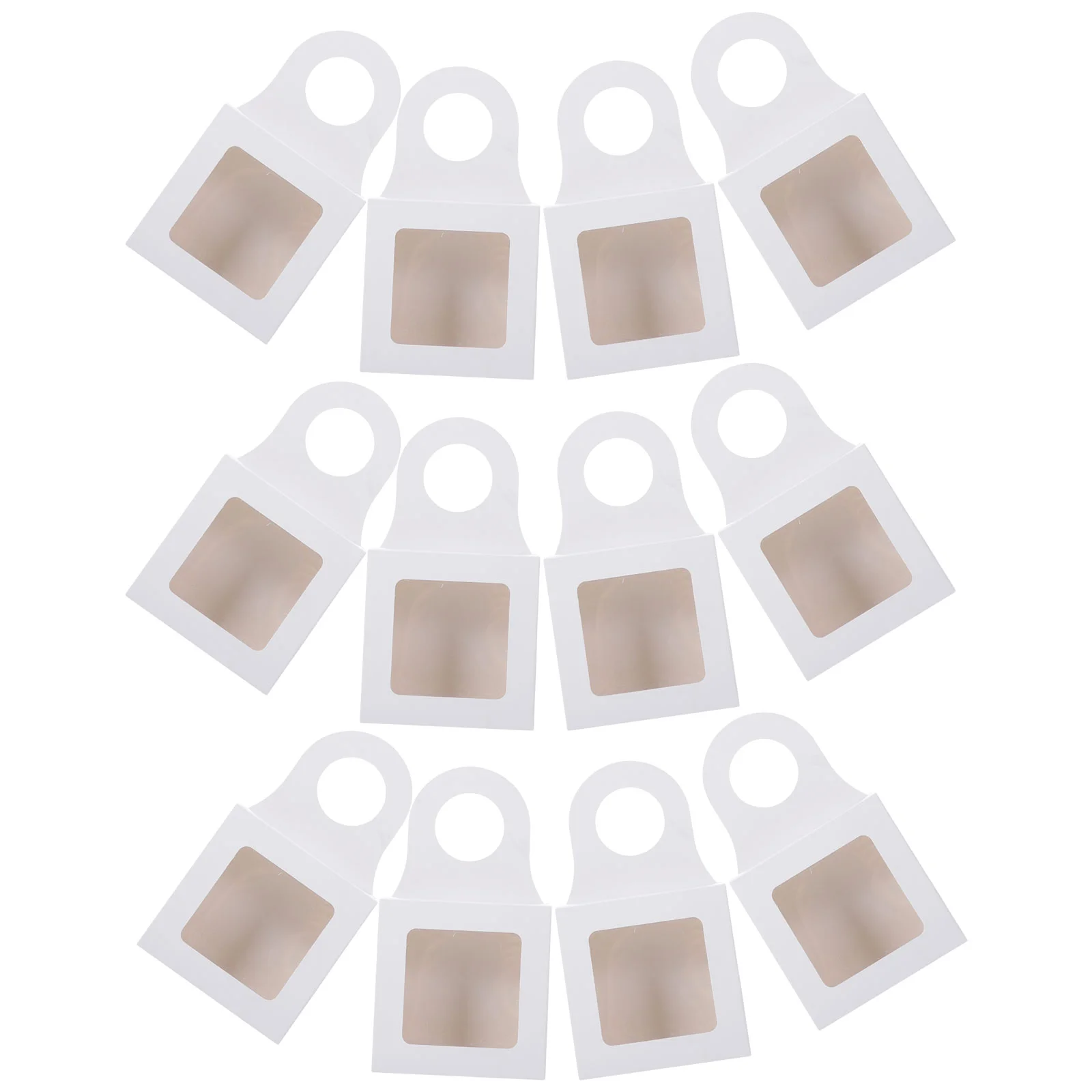 

25 Pcs Kraft Boxes Vintage Home Organizer Valentines Basket Empty Mini Bottles