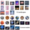 Planet Projection Lamp with Light Sheets Photo Earth Sun Galaxy Light Projector Novelty Atmosphere Light Party Photo Props 4