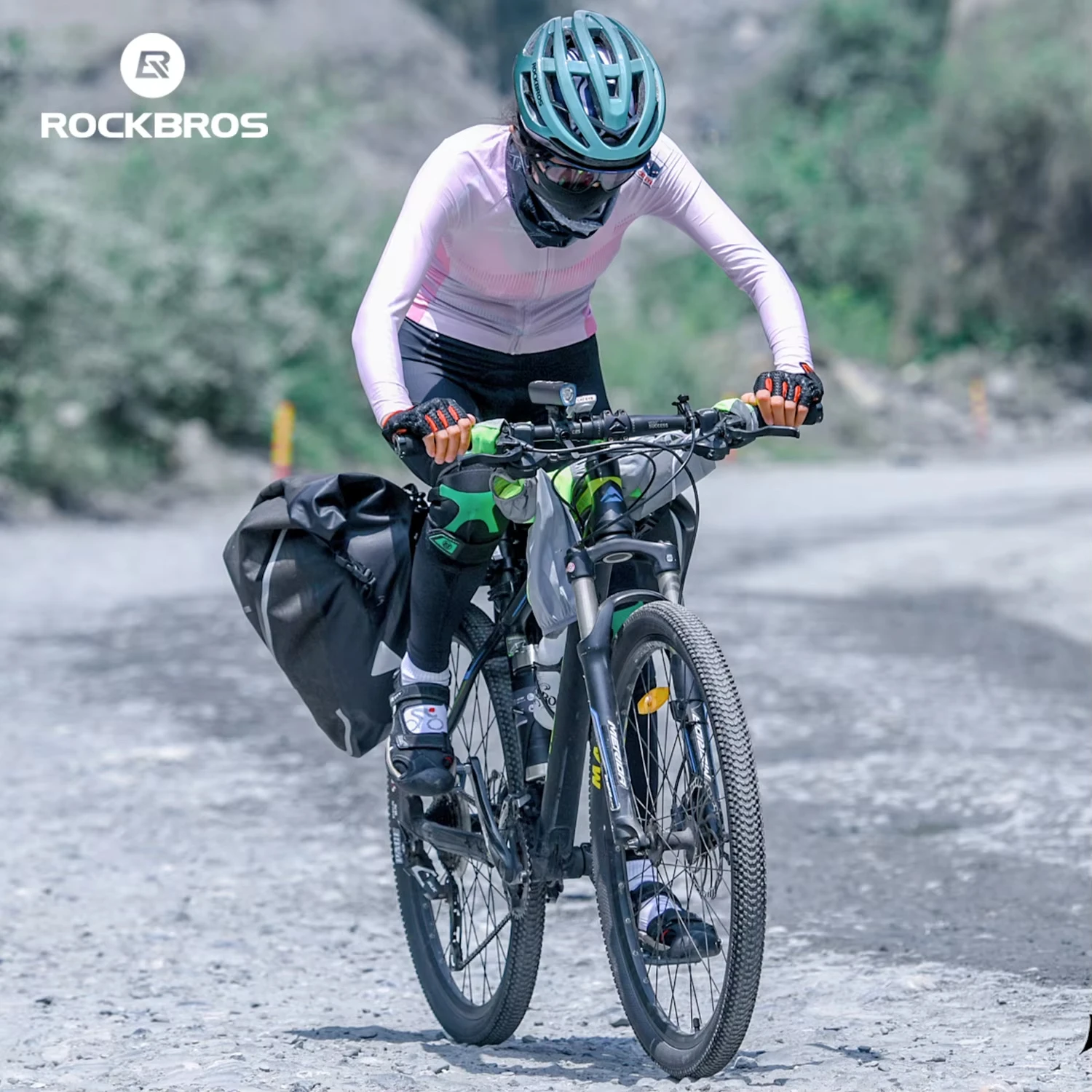 락브로스 자전거 랙 알루미늄 합금 MTB 자전거 캐리어 홀더 러기지 랙 트렁크 탈부착식 자전거 리어 쉘프 랙 홀더