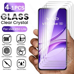 Crystal Clear Tempered Glass Screen Protector - Explosion - Proof Film, 4 - Pack for 4Pieces (Transparent)