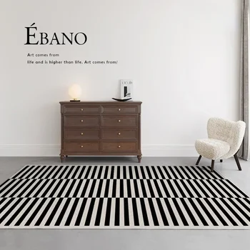 سجادة غرفة المعيشة عالية الجودة سميكة لينة منقوشة