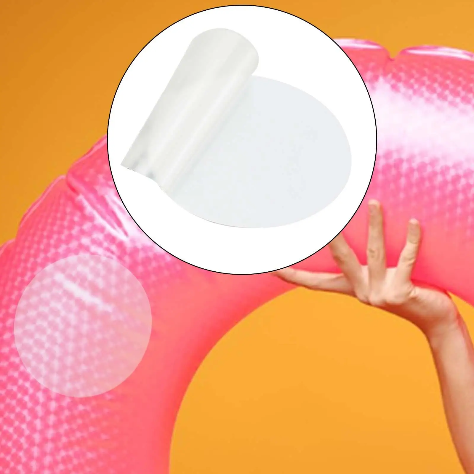 Clear TPU Repair Patch Heavy Duty Self Adhesive Inflatable Tent Tubes Bed Rubber Boat Air Bed Toys