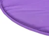 1pc Fabric Thickened Dining Chair Cushion Solid Colour Round Chair Cushion With Strap Indoor Garden Office Chair Seat Cushion 5