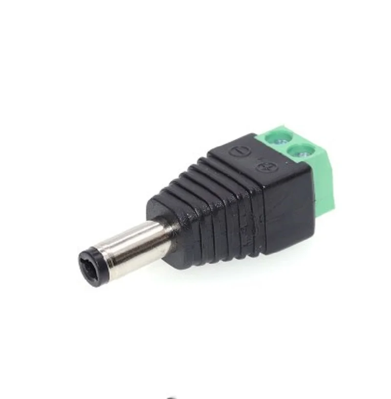 

DC Power Male Plug Jack Adapter Connector Plug for CCTV single color LED Light