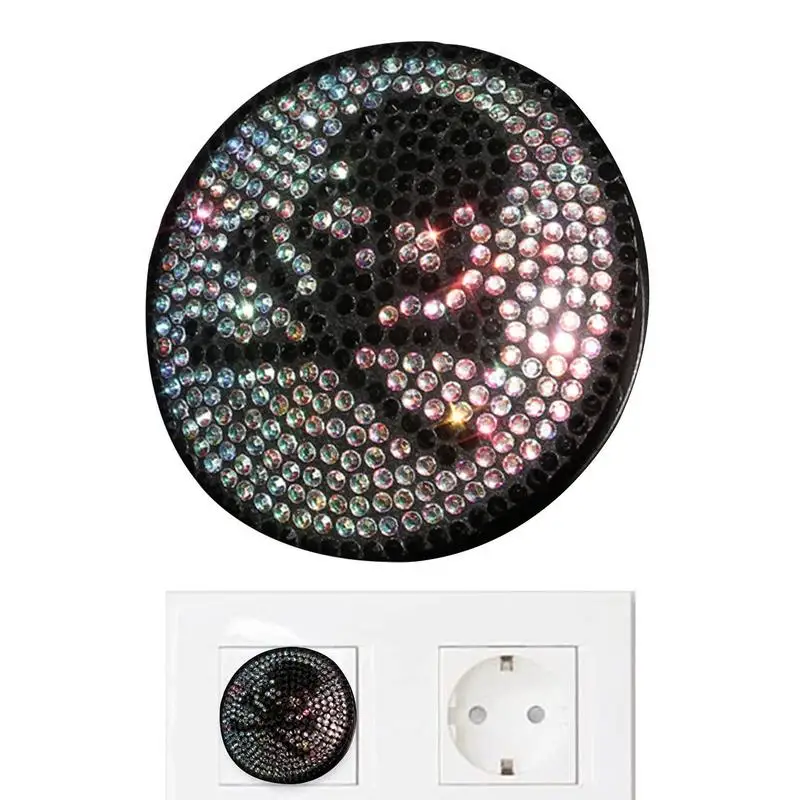 

Car Engine Start Stop Button Cover Dazzling Charming Auto Interior Ignition Accessories Auto Startup Button Protective Shell