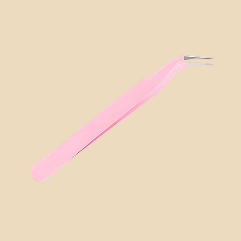 12개/세트 핑크색 핀셋 하마 비즈 클립 수제 DIY 2.6mm 도구 펜 니들 삽 플레이트 핀셋 하마 비즈 도구용