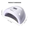 SUN 1s Por UV Nail Dryer Gel Polish Drying Lamp 48W LED 30 Beads Uv Led Lamp Nail Phototherapy Machine Tool Nail Art Machine 6