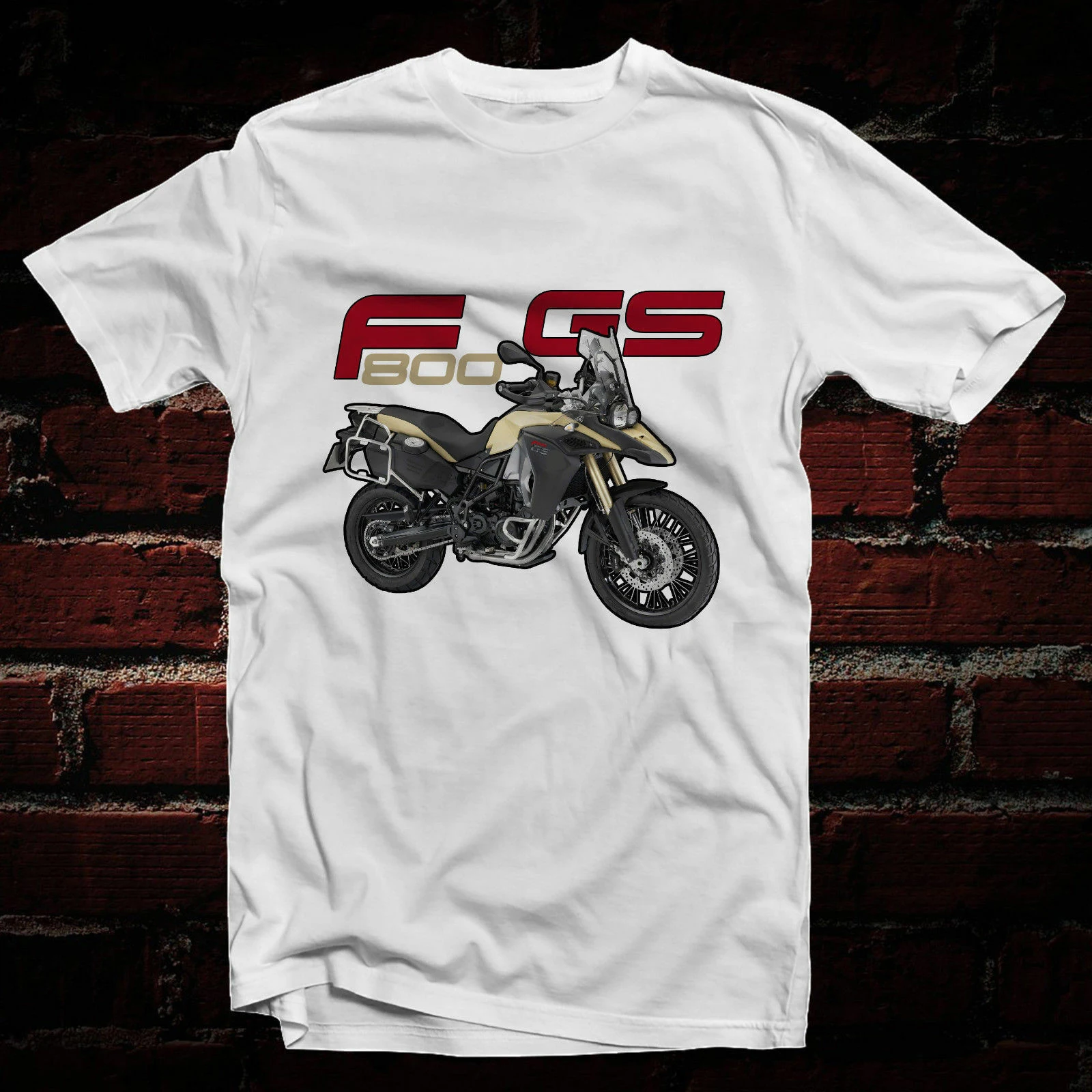 

Новая белая футболка F800 GS немецкий мотоцикл