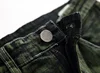 Jeans Denim Men New Green Stretch Plus Size Casual Straight Fashion Brand Classic High Quality Pants 4