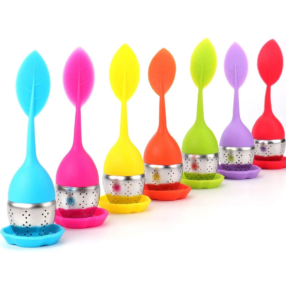 7Pcs/set Tea Infuser for Spice Filter Tea Bag Leaf Infuser Teaware Fancy Sieve Herbal Tools Teamaker for Strainer Diffuser tea infuser