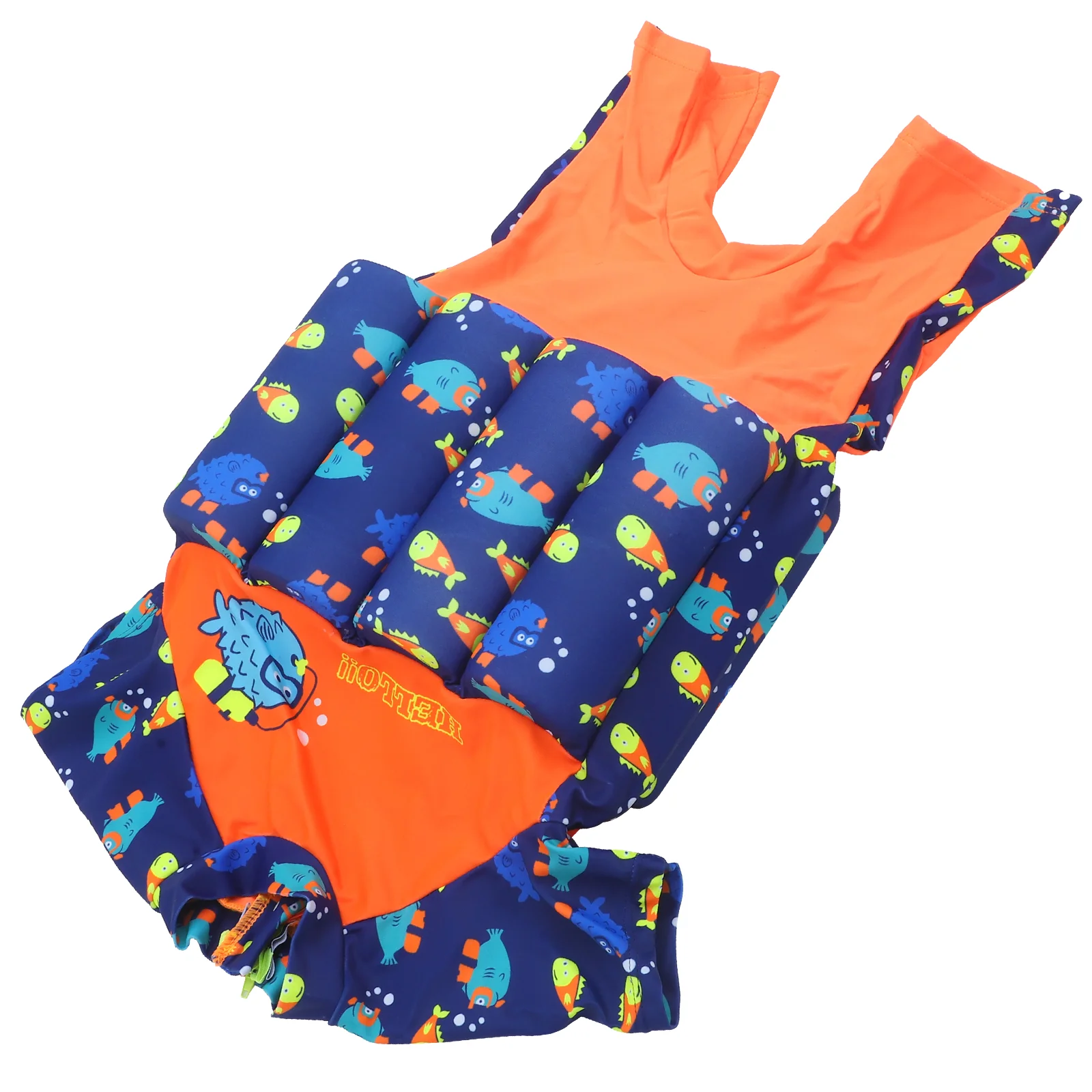 Float Buoyancy Swimwear Children Rotective Bathing Suit One Piece Zipper Baby Kids Swimsuit Men and Women