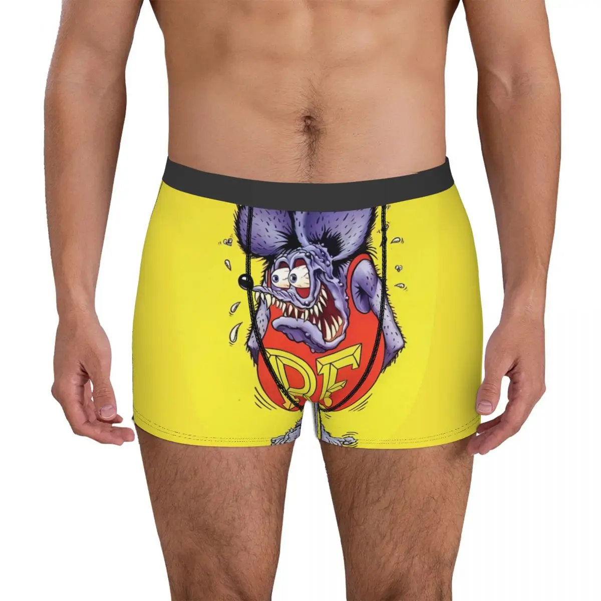 The Rat Fink Underpants Breathbale Panties Male Underwear Print Shorts Boxer Briefs monteverdi il ritorno d ulisse in patria bernada fink christoph pregardien