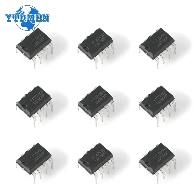 LM358 LM358P Operational Amplifier DIP8 IC Chip Kit Integrated Circuits Kits 10-50pcs