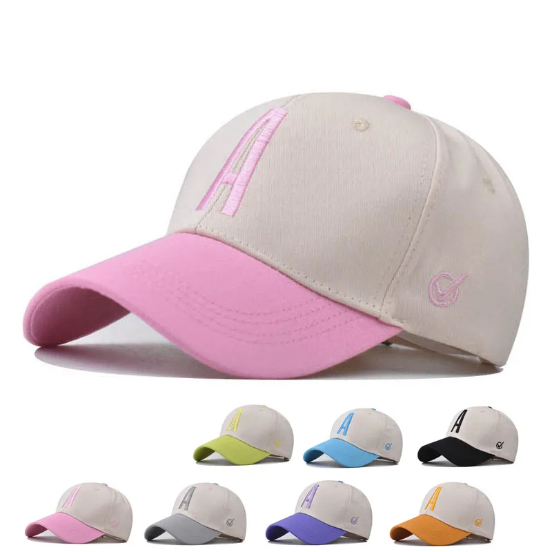 

Fashion Baseball Cap for Women and Men Embroidery Boys Girls Hip Hop Hat Dad Hats Cute Candy Color Outdoor Sports Visors Caps