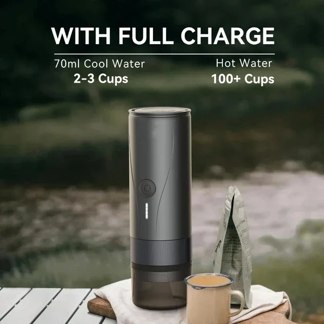20bar PCM04A portable camping coffee machine espresso capsule coffee machine new design