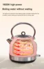 DMWD 220V Retro Electric Kettle With Thermometer 1.7L Large Capacity Water Fast Boiling Teapot  Stainless Steel Linner Kettles 5