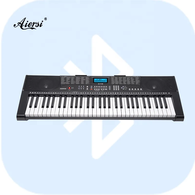 

Professional Digital piano keyboards 61 keys Blue tooth keyboard Piano 2.2cm Keyboard LCD Display electric musical instruments