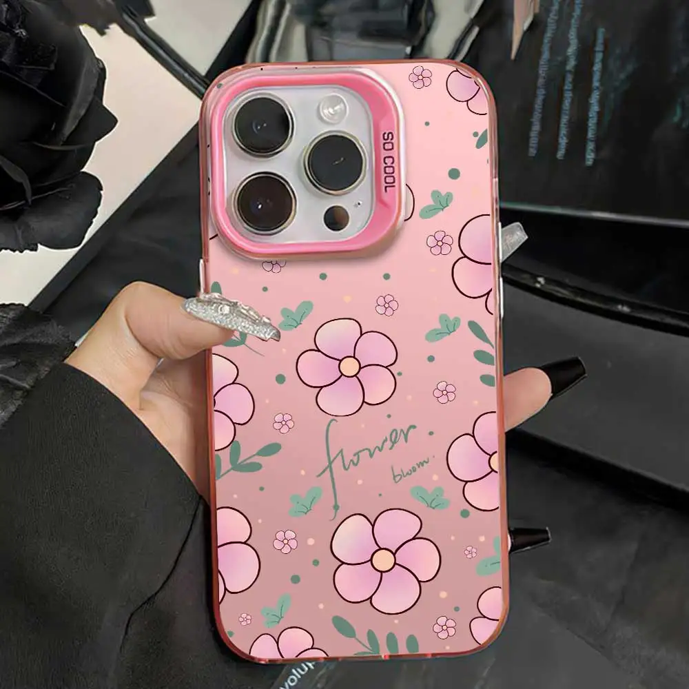Floral IMD Lovely Bumper Phone Case