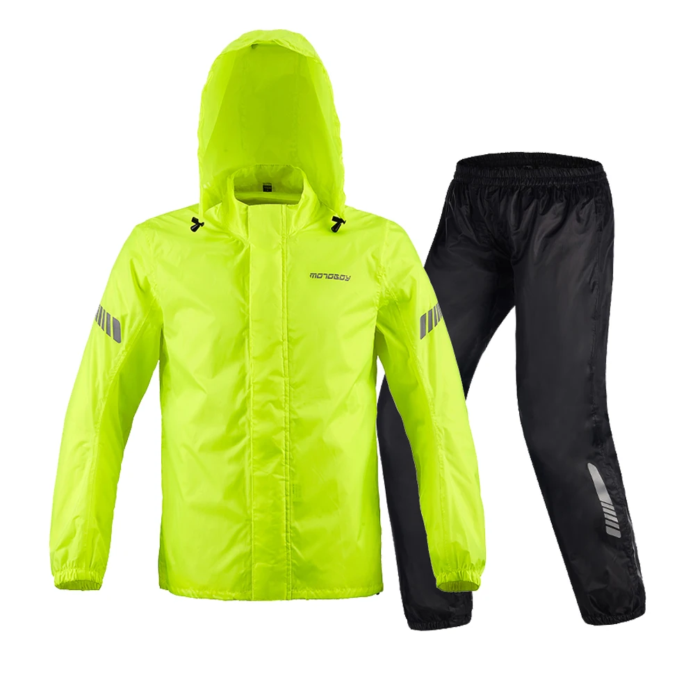 Premium Motoboy Best Selling Motorcycle Racing Set Raincoat Rain Pants