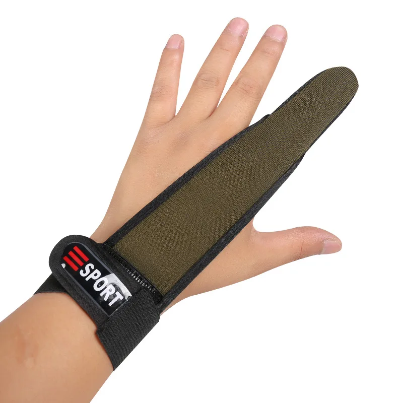 Fishing Gloves Non-Slip Single Finger Protector Fishing Gloves Fishermen One Finger Gloves Carp Outdoor Fishing Tackle Accessories Supplies