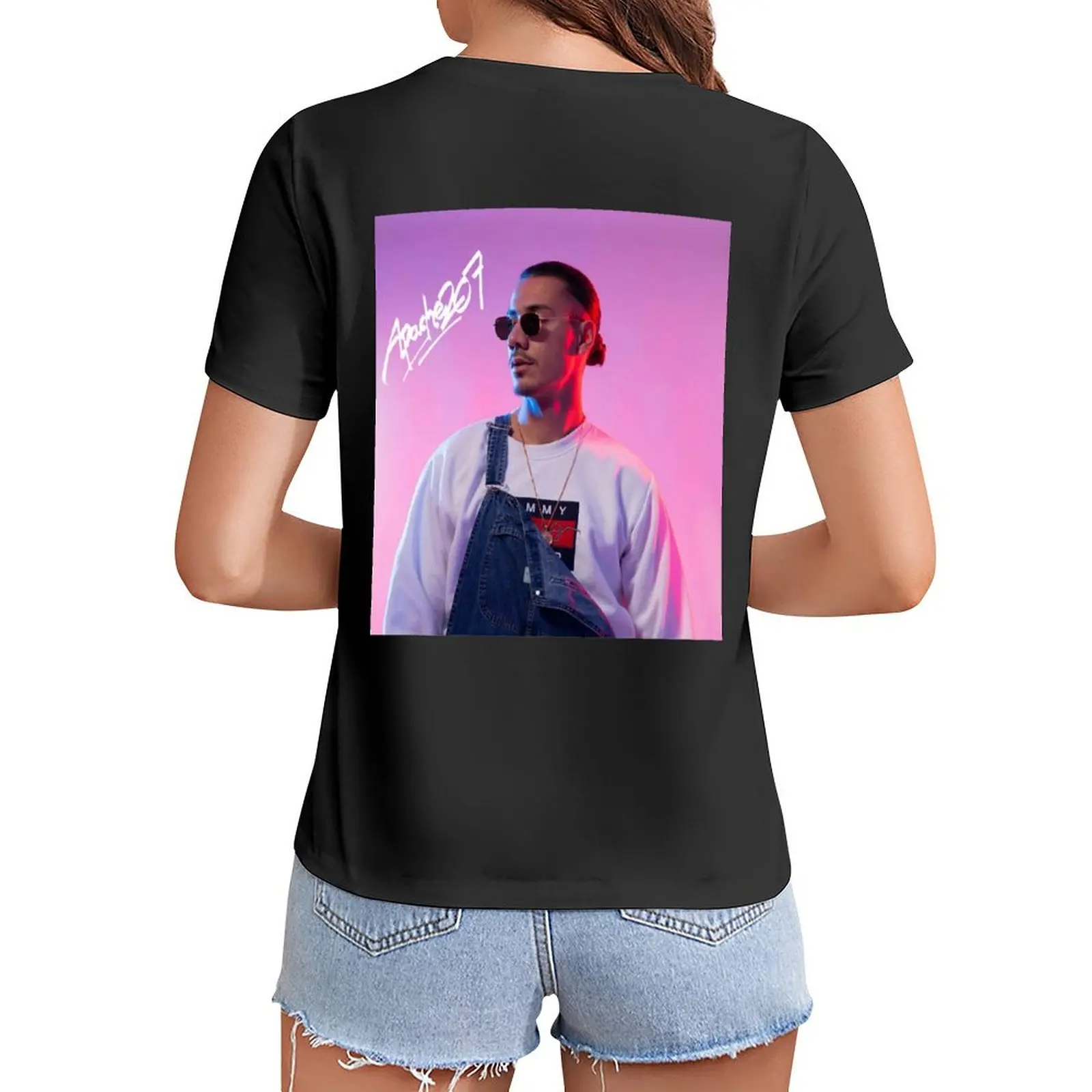 

APACHE T-Shirt vintage cute clothes Female clothing tops for Women