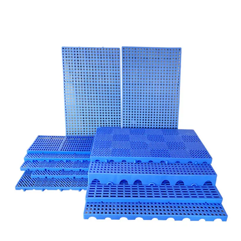 Assembled Heavy Load HDPE Plastic Floor Pallet Grid Board Sheet Moisture-proof Ground Slat Cushion for Warehouse Supemarket