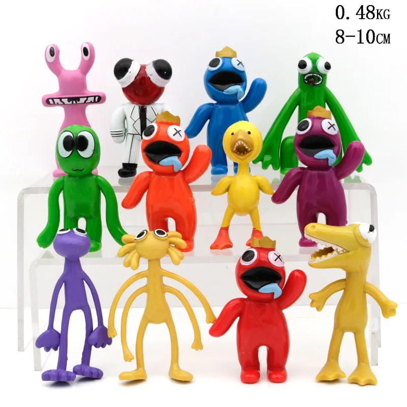 Cute Rainbow Friends Game Figures Model Toys, Funny Leisure