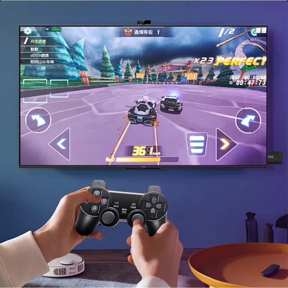 G11 Pro Retro Home Console Built in 10000+ Retro Games Plug and Play 4K HDMI-Compatible Output with 2.4G Wireless Dual Gamepad