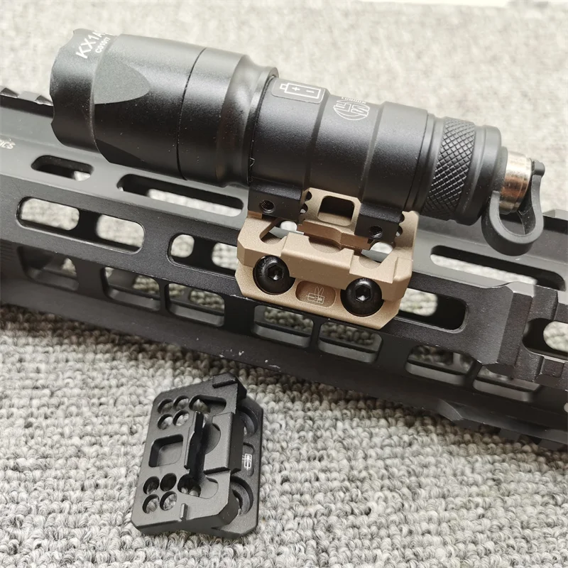 

Tactical Thorntail6 Offset Scout Mount Metal MLOK Keymod Rail Airsoft with Original Markings for SF M600 M300 PLHv2 Weapon Light