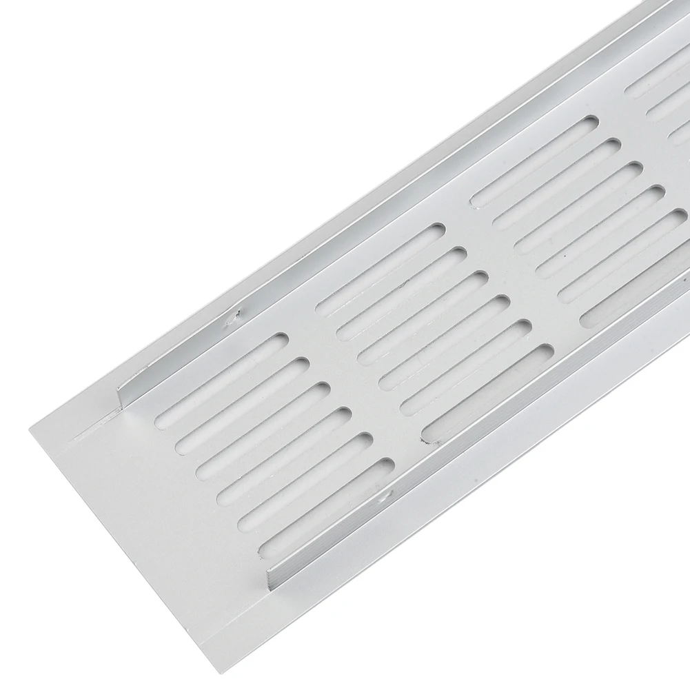 

60mm Aluminum Alloy Rectangular Cabinet Wardrobe Air Vent Grille Ventilation-Cover For Wardrobes Shoe Cabinets Computer Cabinets