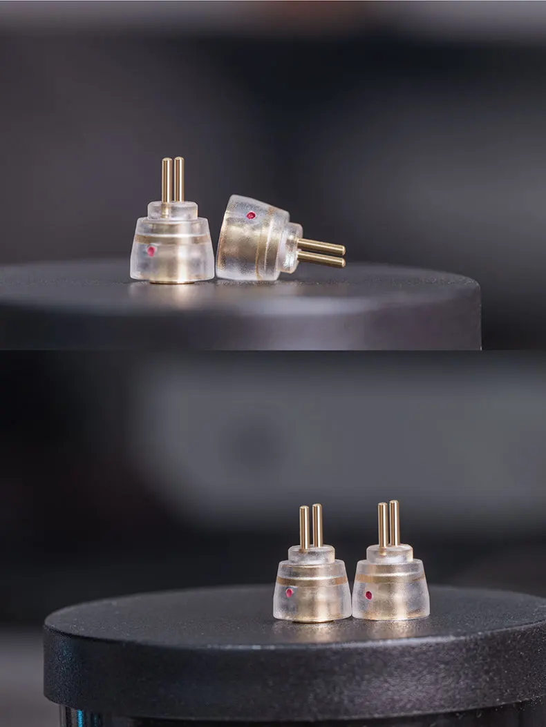 FiiO LC-78A MMCX Female to 0.78mm 2 Pin Male Earphone Adapter for FD11 FH11 FH3