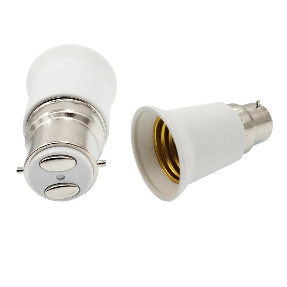 Adaptateur de lampe à ampoule LED, convertisseur de douille à vis, blanc de  qualité supérieure, E12 à inda, nouveau - AliExpress
