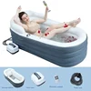 Modern Whirlpool Inflatable Bathtub Bathroom Bathtubs Household Massage Constant Temperature Whirlpool Adult Folding Bathtub ZAQ 5