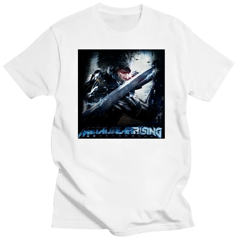Metal Gear Rising T-Shirt Revengeance Size Medium Konami Videogioco Promo Fade