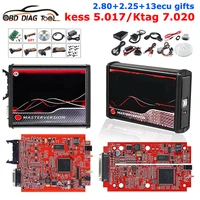 2024 Kess V5.017 2.80 Ksuit V2 KTAG 7.020 2.25 4 LED ECU Master Unlimited Online KESS Car TrucK ECU Chip Tool OBD2 Repair Kit 1