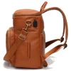 PU Leather Diaper Bag Backpack Large Capacity Travel Carry Bag Maternity Bag Stroller Organizer Nappy Changing Bags Diaper pad 3