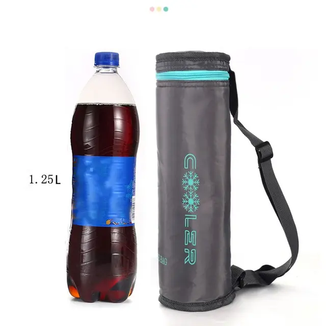 Couvercle de bouteille isotherme portable étanche, sacs isothermes, chauffe-bouteille  pliable, sports de plein air, voyage - AliExpress