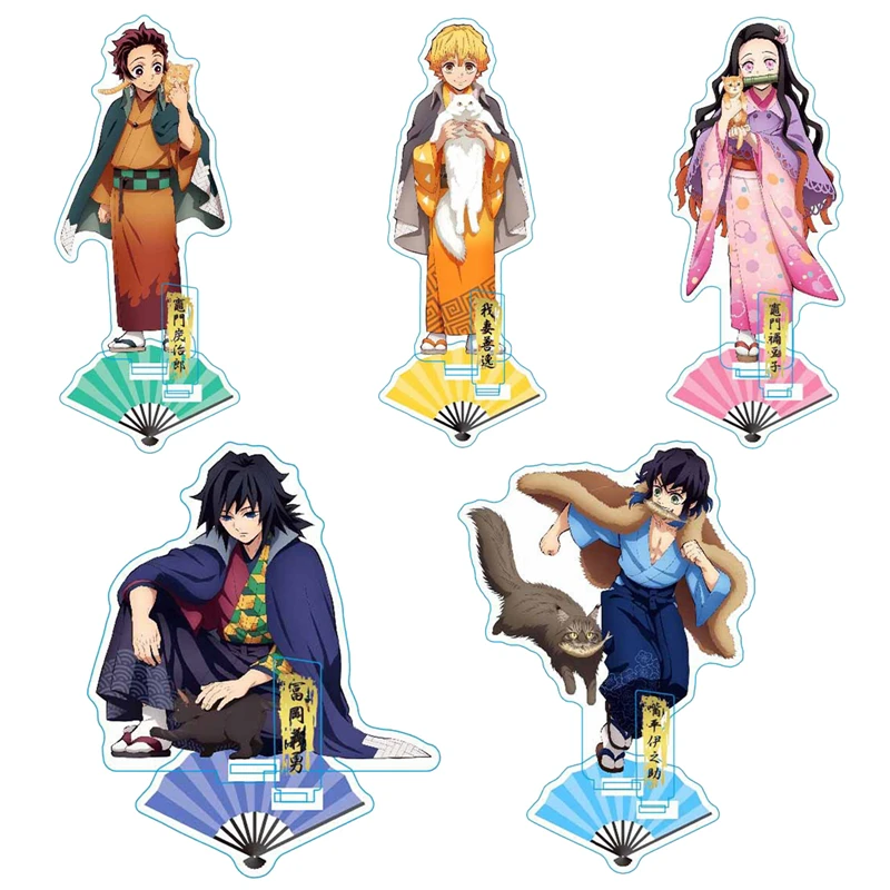 Аниме рассекающий демонов киметсу No Yaiba Kamado Косплей Tanjirou Nezuko Kanawo Zenitsu Inosuke фигурка