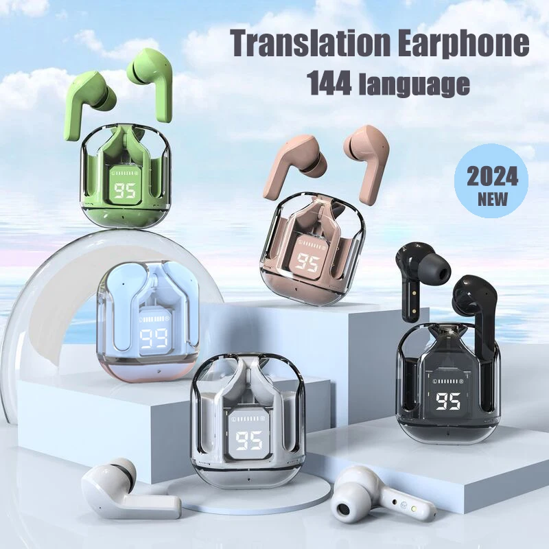 AI Translation Noise Reduction Wireless Earphones