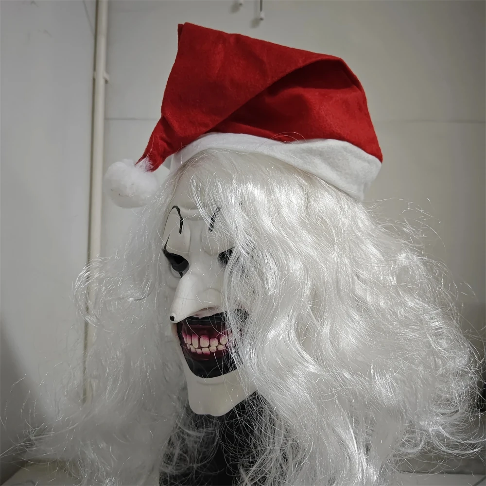 Scary Clown Mask Halloween Cosplay Horror Movie Terrifier Joker