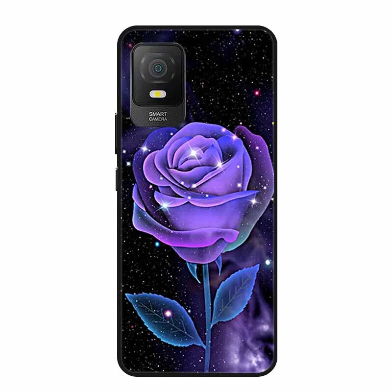 Cool Animal Black Silicone Soft Back Cover Case – Lion, Wolf, Tiger, Cat Design