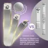15pcs Stainless Steel Nail Clipper Cutter Trimmer Earpick Grooming Kit Manicure Pedicure Scissor Tweezer Nail Tools Set With Bla 4
