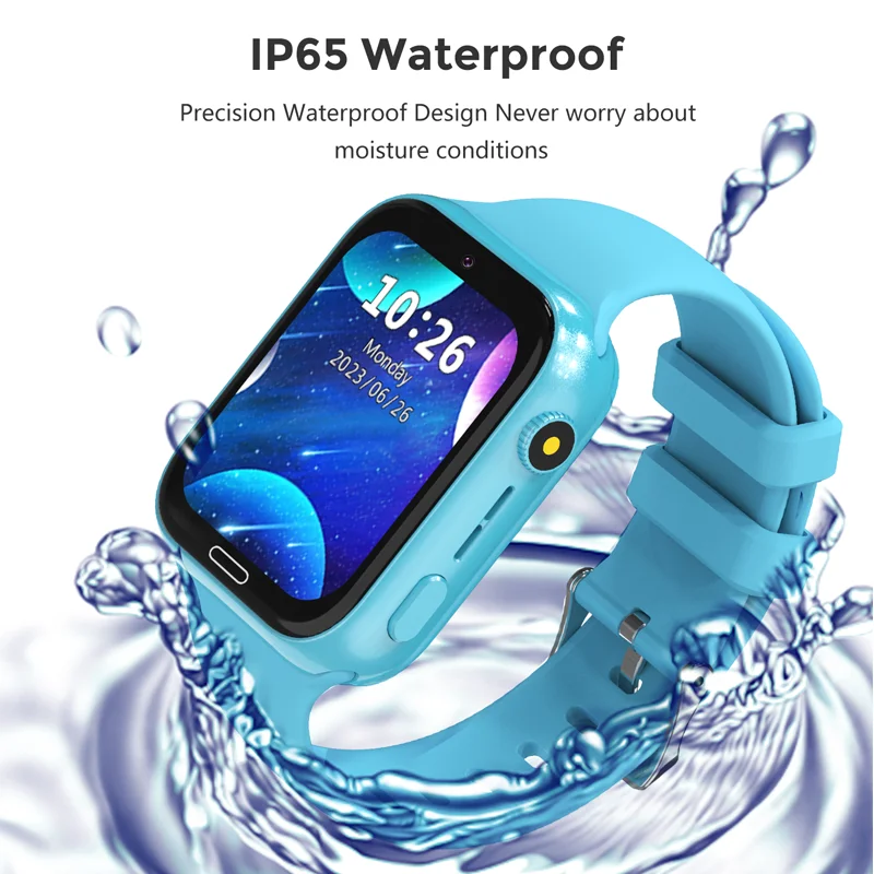 2024 New  Smart LBS WIFI Tracker Location Watch for Kids Child Anti-Lost Tracker Video Call 700mAh Battery Kids SmartWatch 5