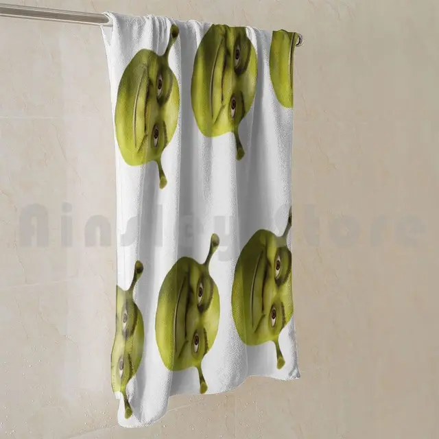 Shrek Meme Beach Towel Quick Dry Quality Towel Shrek Meme Png Shrek Face Shrek  Meme Face Shrek Png Shrek Wazowski Shrek - Towel/towel Set - AliExpress