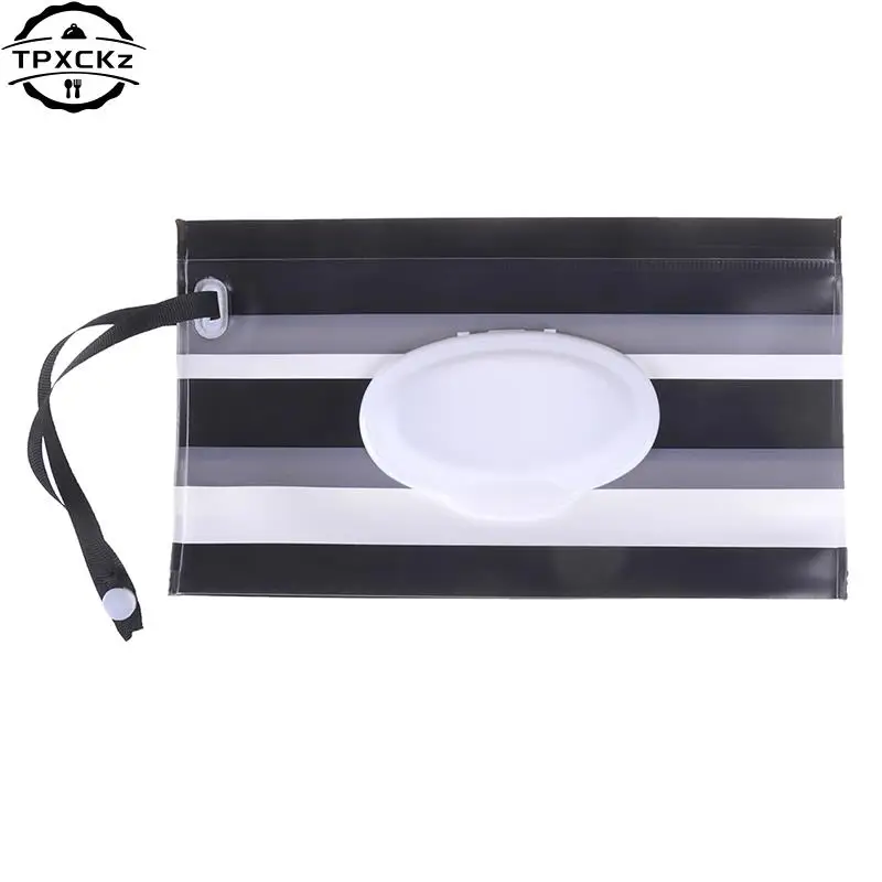 Towel Slim Paper Practical Travel Pouch Portable Clutch Outdoor Carrying Case Reusable Refillable Eco-friendly Wet Wipe Bag 2