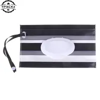 Towel Slim Paper Practical Travel Pouch Portable Clutch Outdoor Carrying Case Reusable Refillable Eco-friendly Wet Wipe Bag 2